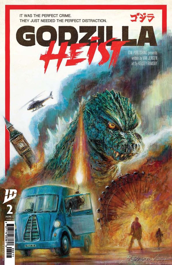 ComicList Previews - GODZILLA: HEIST... Post Image