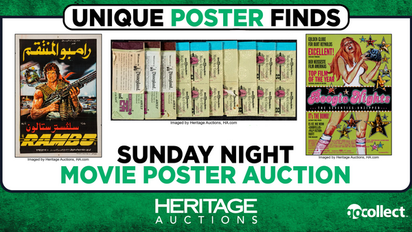 Unique Poster Finds at Heritage's... Post Image