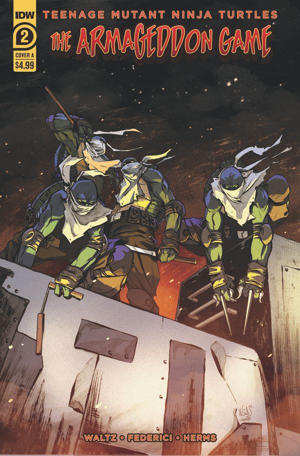 ComicList Previews: TEENAGE MUTANT NINJA... Post Image