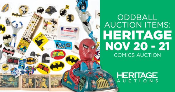 Oddball Auction Items: Heritage’s November... Post Image