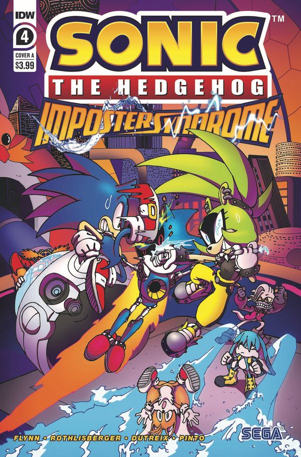 ComicList Previews: SONIC HEDGEHOG IMPOSTER... Post Image