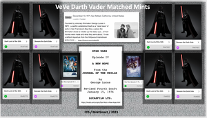 VeVe VADER Mint Matching