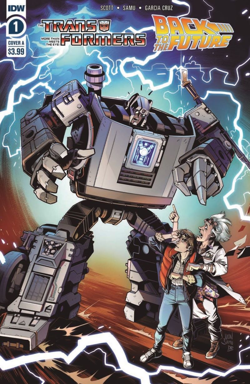 GoCollect Blog: ComicList Previews: TRANSFORMERS BACK TO THE FUTURE #1