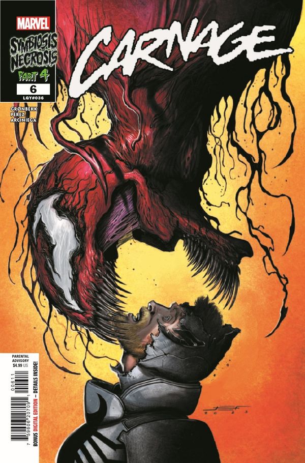ComicList Previews - CARNAGE #6 Post Image