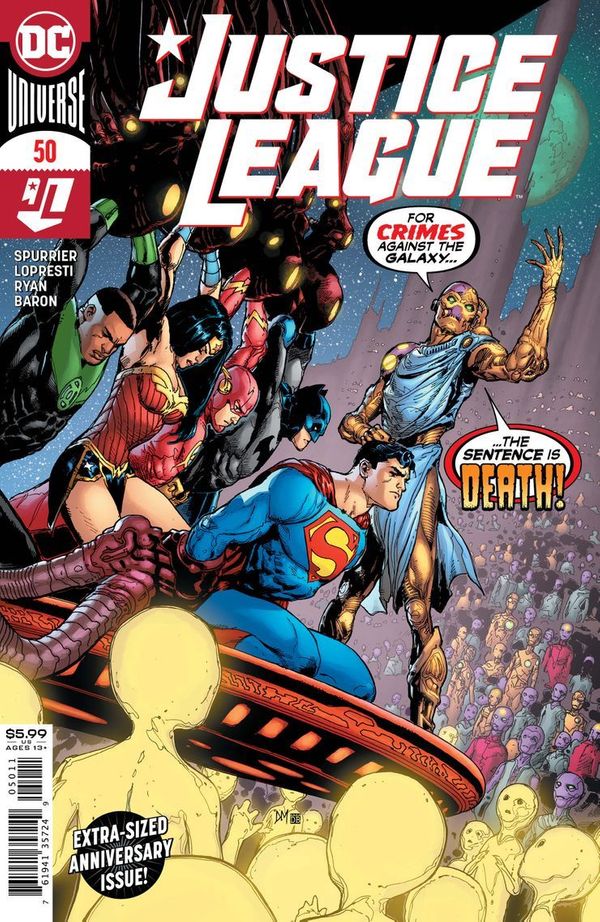 ComicList Previews: JUSTICE LEAGUE #50 Post Image