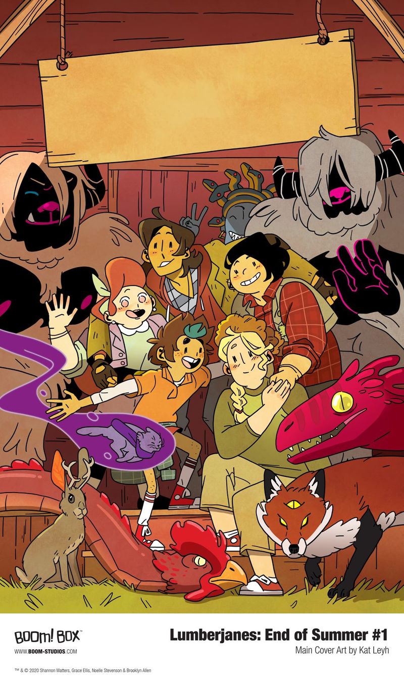 GoCollect Blog First Look at BOOM! Studios' LUMBERJANES END OF SUMMER
