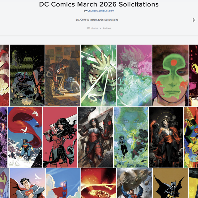 ComicList: New Comic Book Releases... Post Image