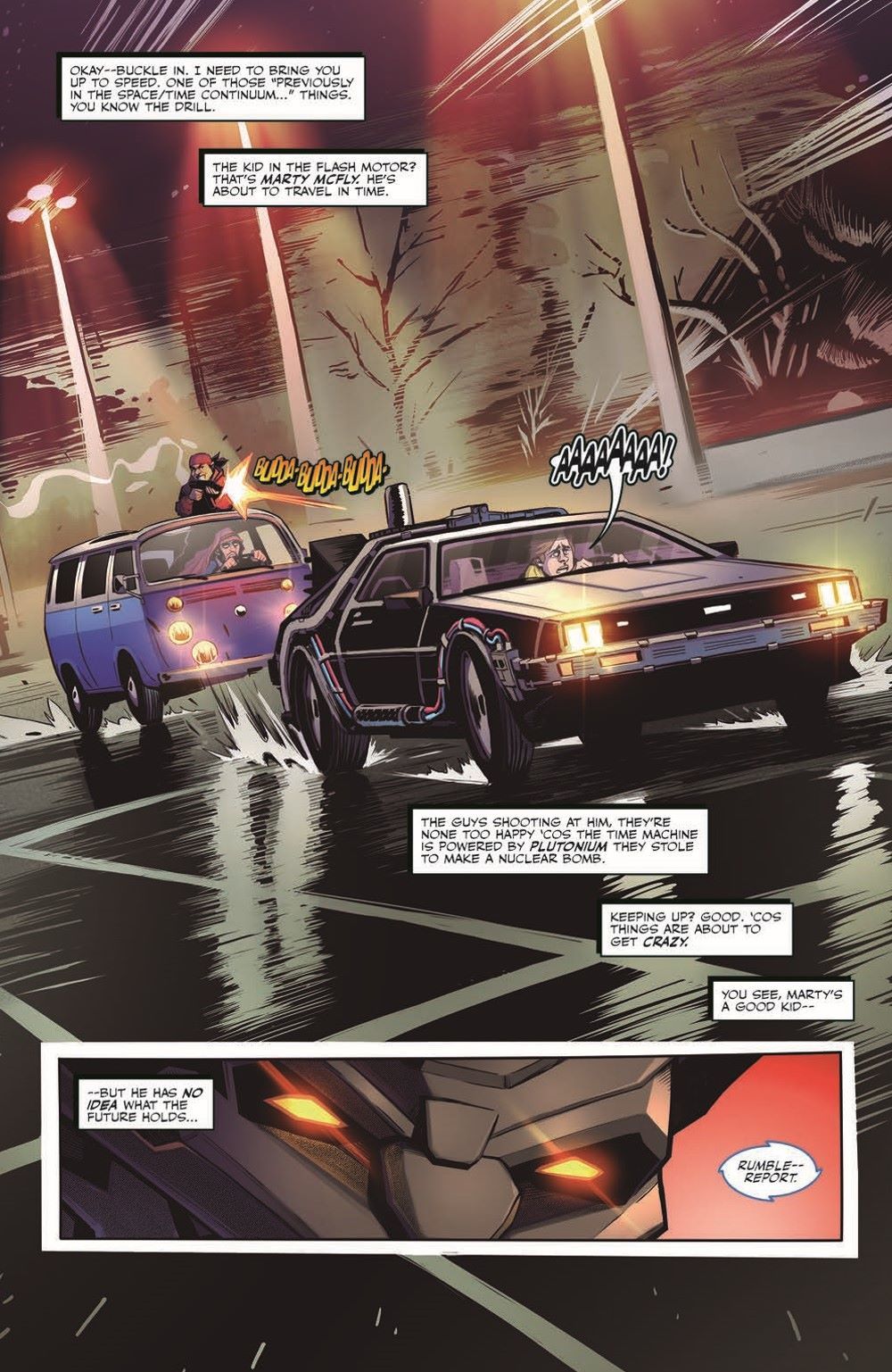 Transformers Back To The Future #1