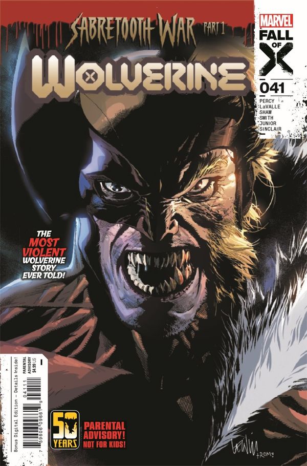 ComicList Previews - WOLVERINE #41 Post Image
