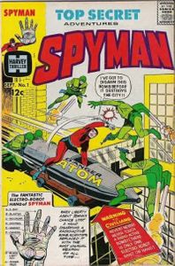 Spyman 1 created and written by Jim Steranko