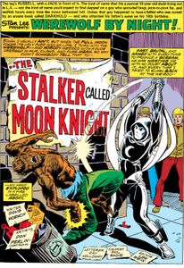Werewolf By Night 32 featuring 1st appearance of Moon Knight