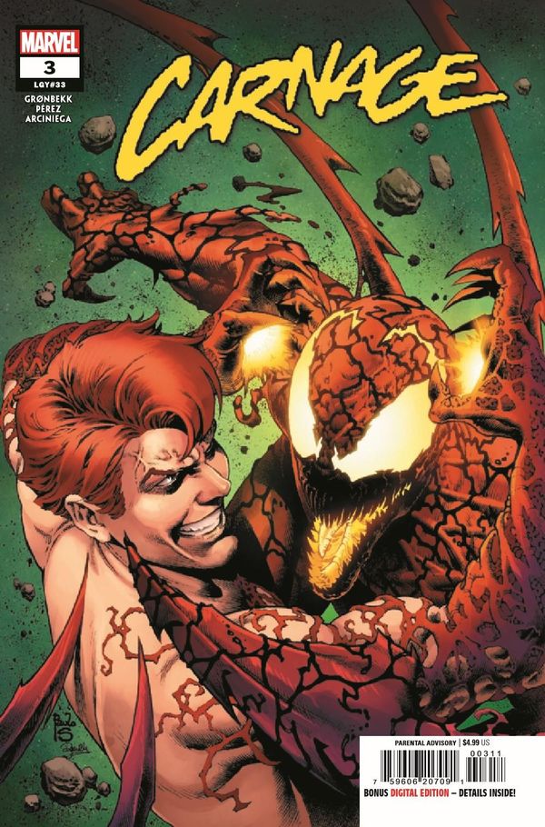 ComicList Previews - CARNAGE #3 Post Image
