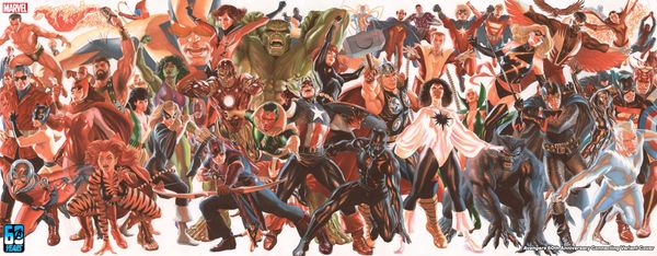 Alex Ross connects The Avengers... Post Image