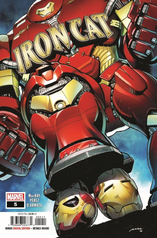 ComicList Previews: IRON CAT #5... Post Image