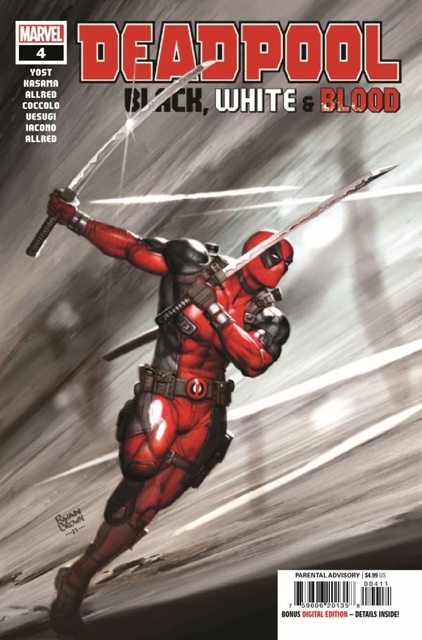 ComicList Previews: DEADPOOL BLACK WHITE... Post Image