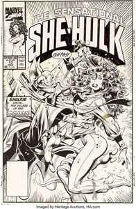 Sensational She-Hulk 13 by Dale Keown