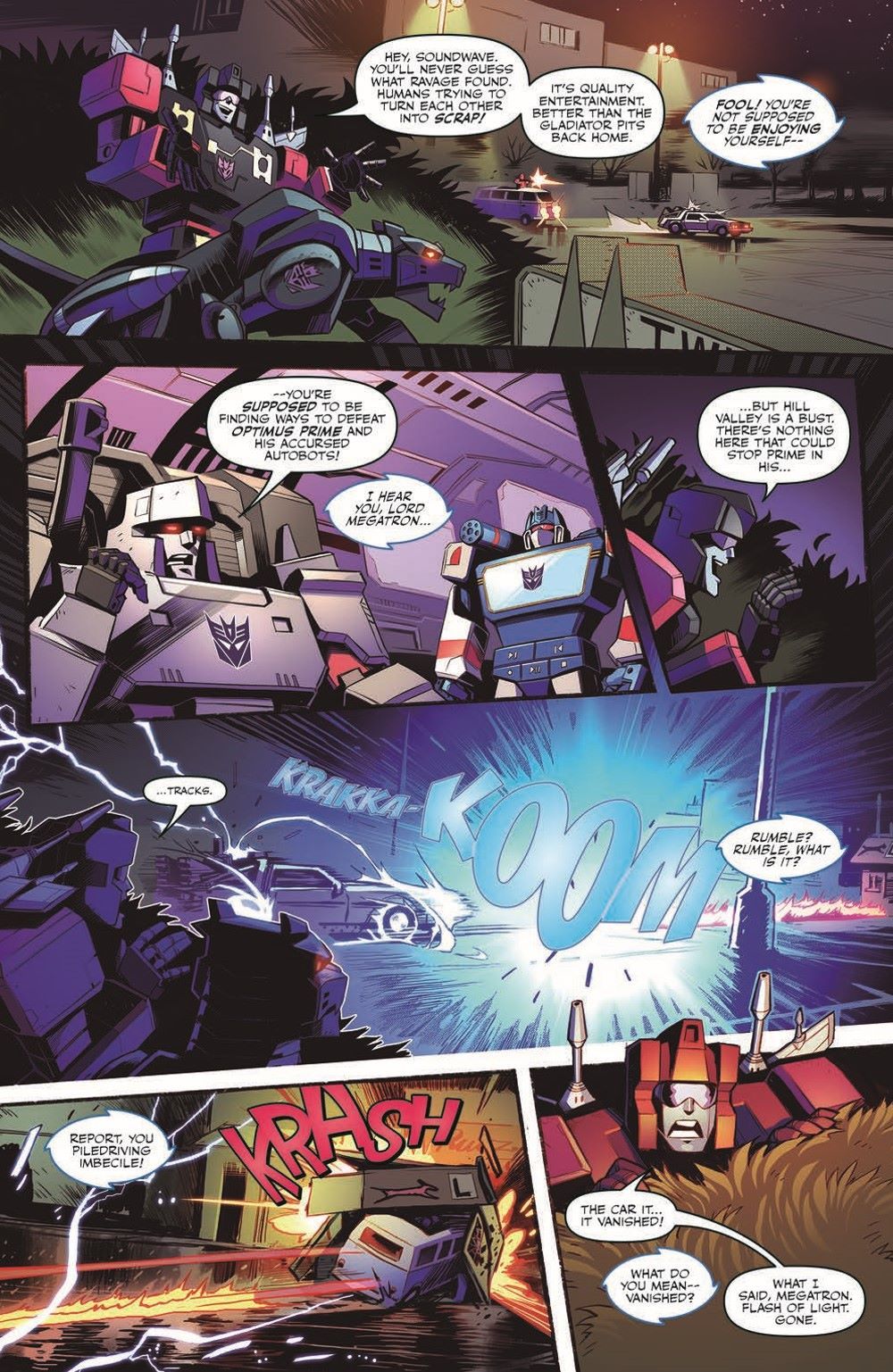 Transformers Back To The Future #1