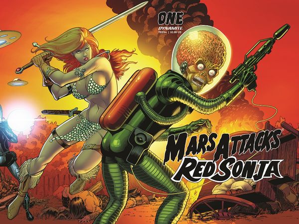 MARS ATTACKS RED SONJA; Red... Post Image