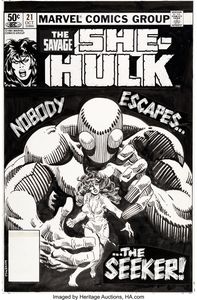 Savage She-Hulk 21 Art by Al Milgrom