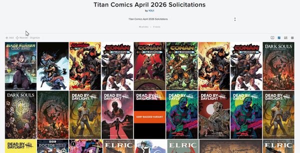 Titan Comics April 2026 Solicitations Post Image