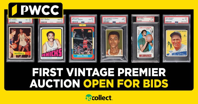 GoCollect Blog: PWCC’s first Vintage Premier Auction Open for Bids