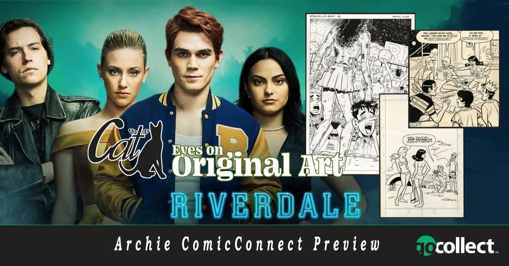 Archie Riverdale CAT Eyes on Original Art by Patrick Bain