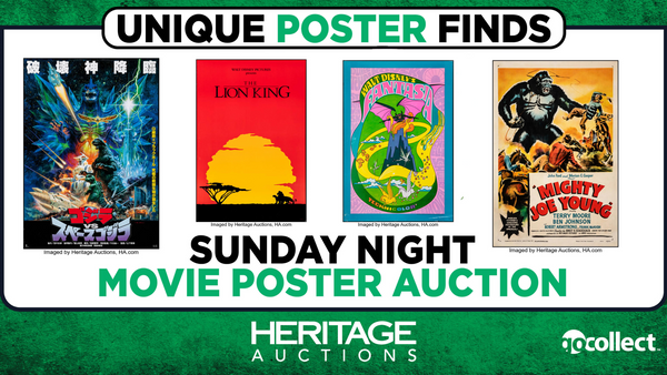 Unique Poster Finds at Heritage's... Post Image