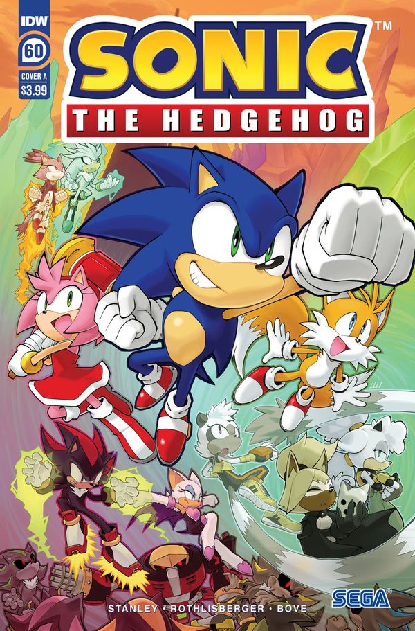 ComicList Previews - SONIC THE... Post Image