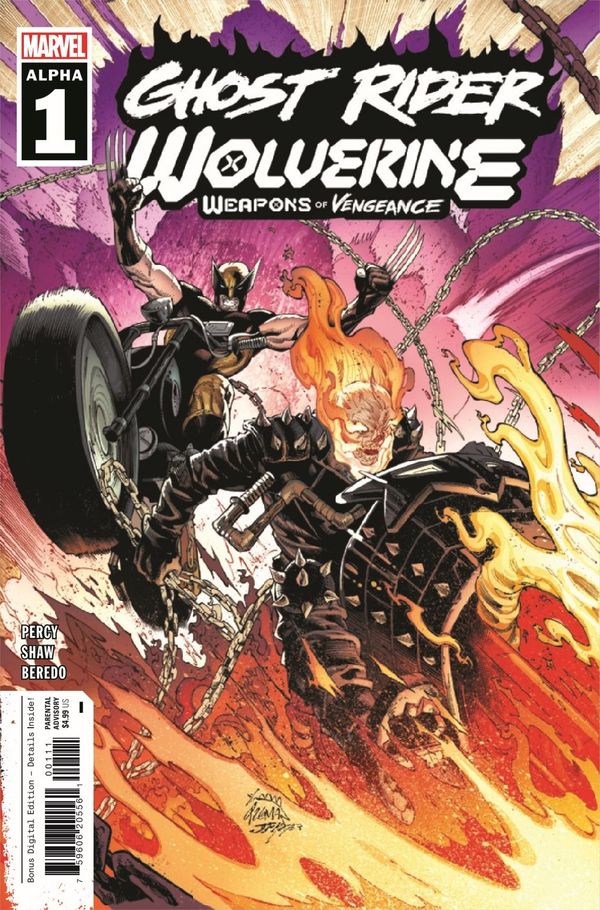 ComicList Previews - GHOST RIDER/WOLVERINE:... Post Image
