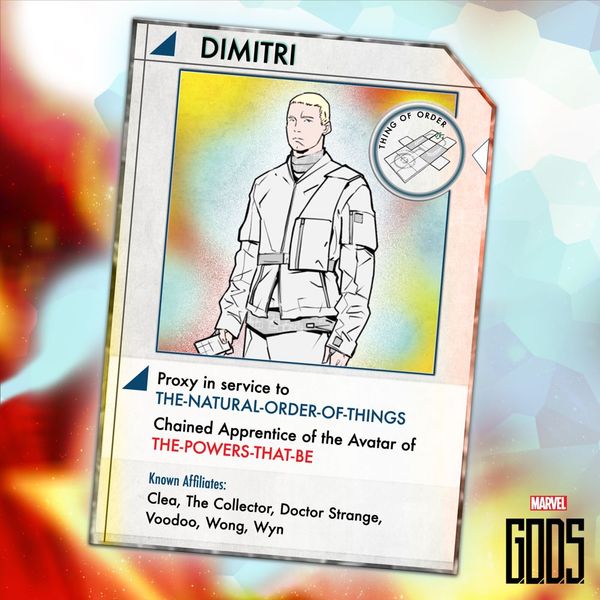 G.O.D.S. #1 to feature Dimitri,... Post Image