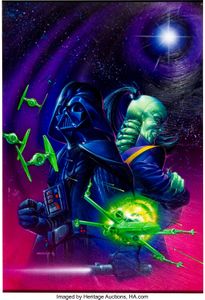 Dark Horse Star Wars Shadows of the Empire Cover Art by Ken Steacy