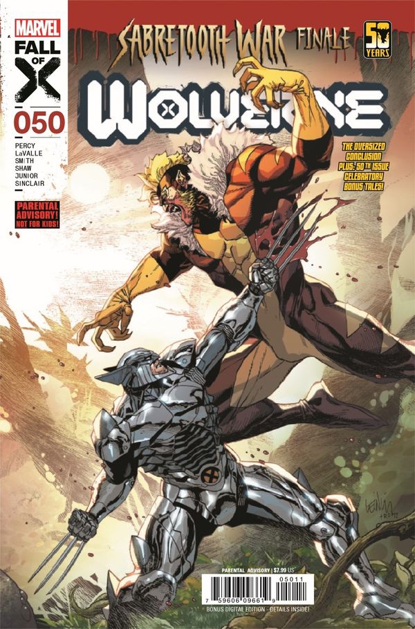 ComicList Previews - WOLVERINE #50 Post Image