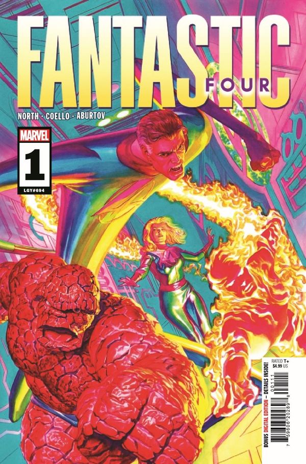 ComicList Previews: FANTASTIC FOUR #1 Post Image