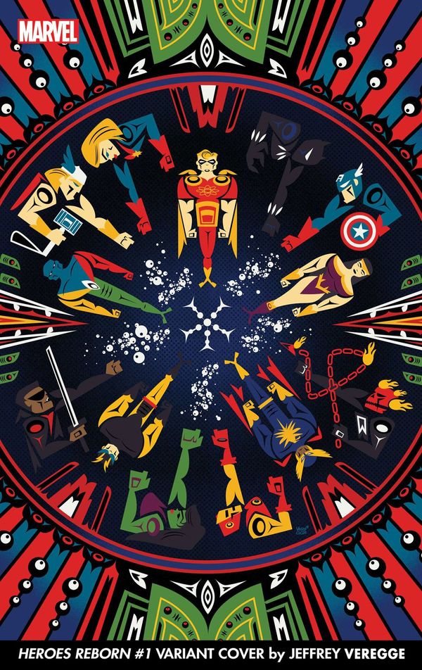 Jeffrey Veregge births variant covers... Post Image