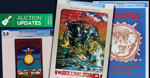 Concert Poster Auctions: PAE Kicks... Post Image